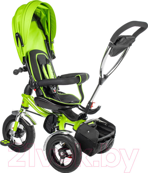 Изображение товара Трехколесный велосипед с ручкой Sundays SJ-BT-6 (зеленый)