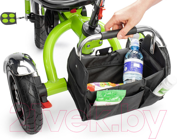 Изображение товара Трехколесный велосипед с ручкой Sundays SJ-BT-6 (зеленый)