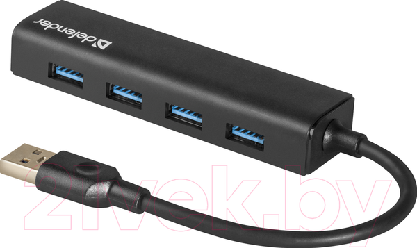 Изображение товара USB-хаб Defender Quadro Express USB3.0 / 83204