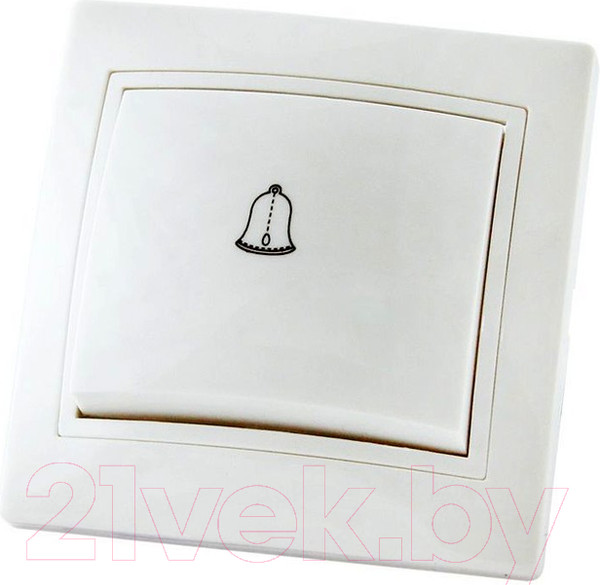 Изображение товара Кнопка звонка TDM Таймыр SQ1814-0009 (белый)