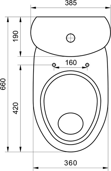 Изображение товара Унитаз напольный Santeri Версия 1P4015S0000BF