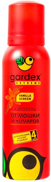 Изображение товара Аэрозоль от насекомых Gardex Extreme 0151 (100мл)