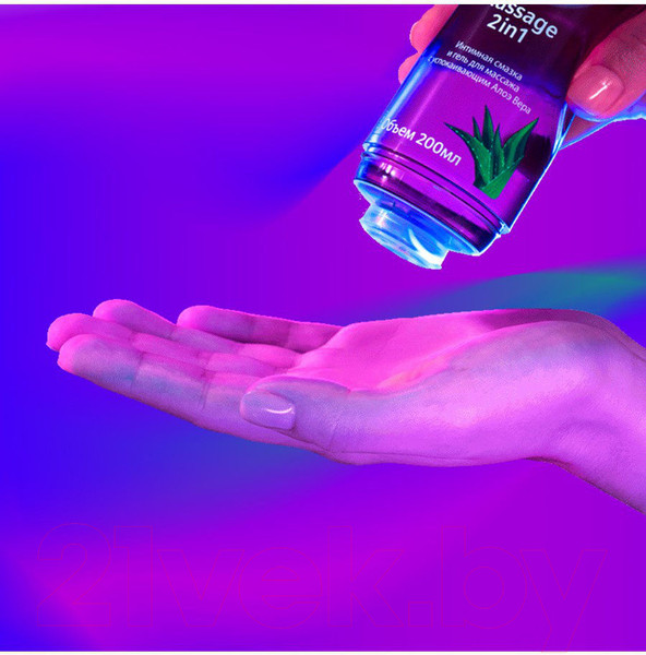 Изображение товара Лубрикант-гель Durex Massage 2 in 1 с алоэ вера (200мл)