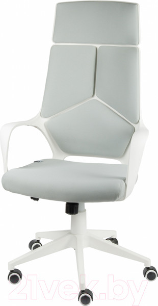 Изображение товара Кресло офисное Norden IQ / CX0898H-0-53 (белый пластик/серая ткань)