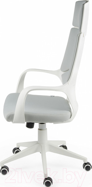 Изображение товара Кресло офисное Norden IQ / CX0898H-0-53 (белый пластик/серая ткань)