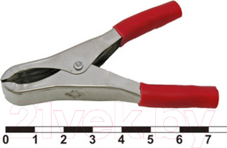 Изображение товара Зажимы типа «крокодил» TDM SQ0541-0011 (10шт, красный)