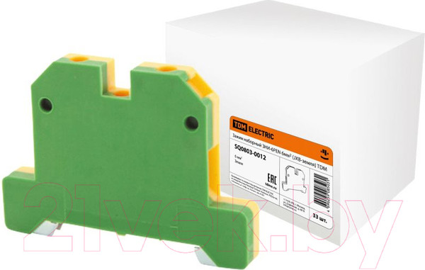 Изображение товара Зажим на DIN-рейку TDM SQ0803-0012