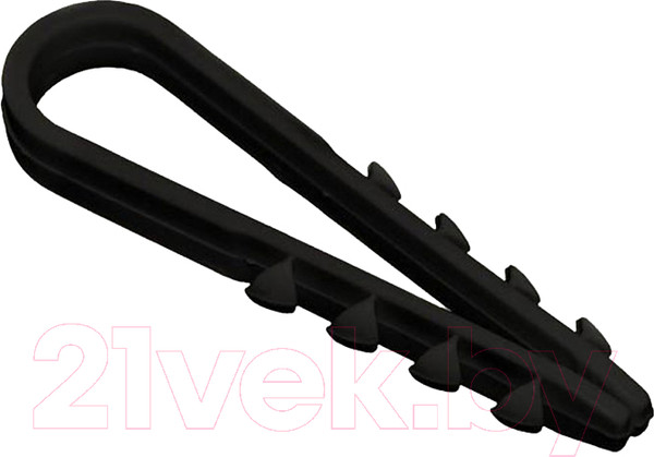 Изображение товара Дюбель-хомут TDM SQ0539-0006 (100шт, черный)