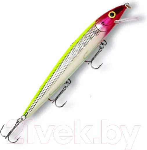 Изображение товара Воблер Rapala Husky Jerk / HJ14-CLN