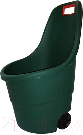 Изображение товара Тележка садовая Keter Easy Go / 154115 (зеленый/оранжевый)