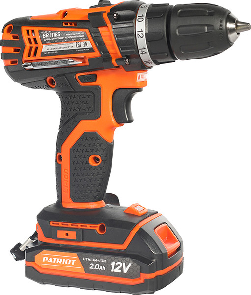 Изображение товара Аккумуляторная дрель-шуруповерт PATRIOT BR 111ES