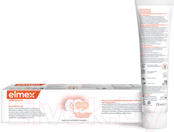 Изображение товара Зубная паста Elmex Защита от кариеса (75мл)