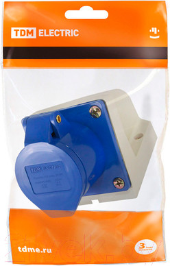 Изображение товара Розетка штепсельная TDM SQ0602-0001