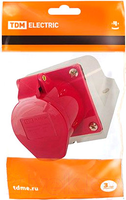 Изображение товара Розетка силовая TDM SQ0604-0013