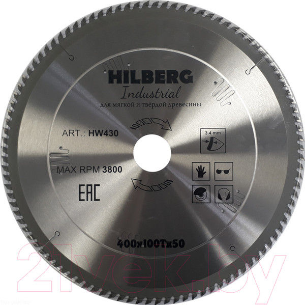Изображение товара Пильный диск Hilberg HW430