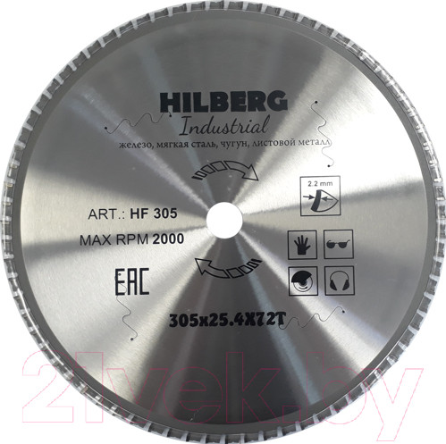 Изображение товара Пильный диск Hilberg HF305