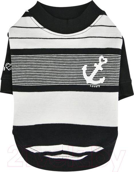 Изображение товара Футболка для животных Pinkaholic Caspian / NATA-TS7560-BK-S (черный)