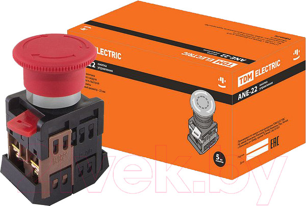 Изображение товара Кнопка для пульта TDM SQ0704-0018 (красный)