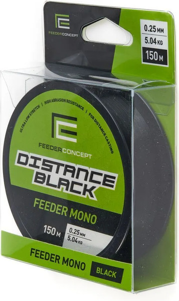 Изображение товара Леска монофильная Feeder Concept Distance Black 150/025 / FC4001-025
