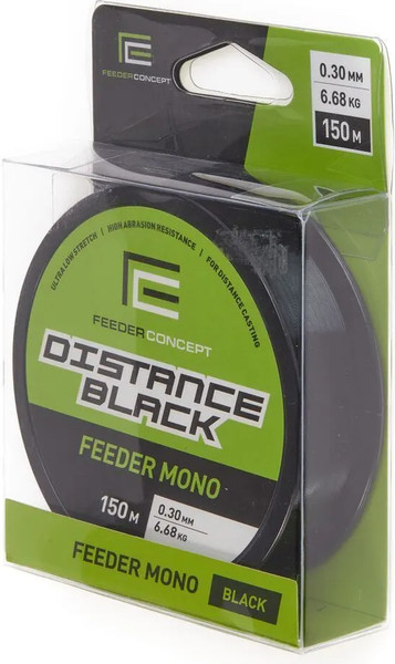Изображение товара Леска монофильная Feeder Concept Distance Black 150/030 / FC4001-030