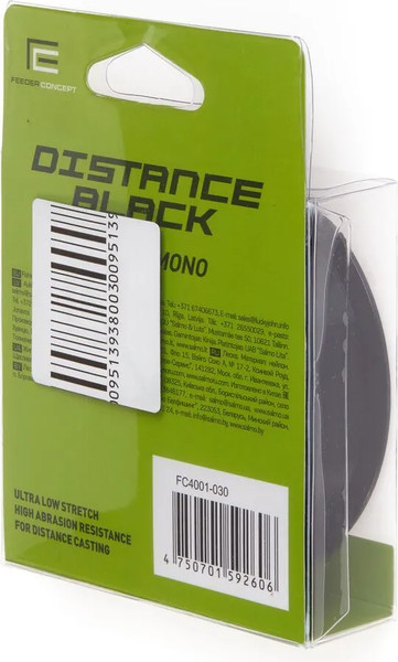 Изображение товара Леска монофильная Feeder Concept Distance Black 150/030 / FC4001-030