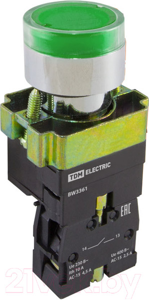 Изображение товара Кнопка для пульта TDM SQ0704-0054 (зеленый)