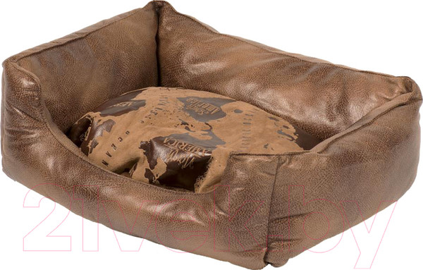 Изображение товара Лежанка для животных Duvo Plus Explorer Bed / 300021/DV (коричневый)