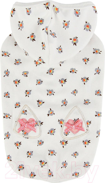 Изображение товара Футболка для животных Pinkaholic Fiorella с капюшоном / NATA-TS7567-IV-L (слоновая кость)