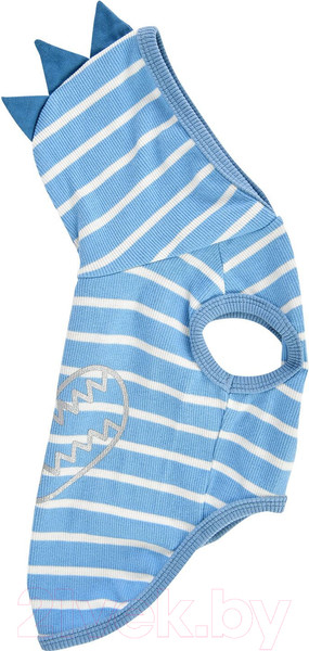 Изображение товара Футболка для животных Pinkaholic Mamours с капюшоном / NATA-TS7565-BL-M (голубой)