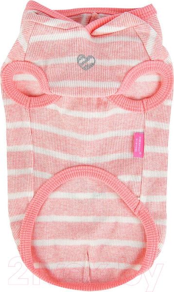 Изображение товара Футболка для животных Pinkaholic Mamours с капюшоном / NATA-TS7565-IP-L (розовый)