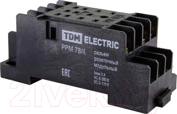Изображение товара Разъем для реле TDM SQ0701-0008