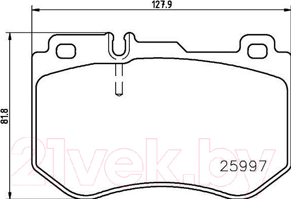 Изображение товара Тормозные колодки Brembo P50123