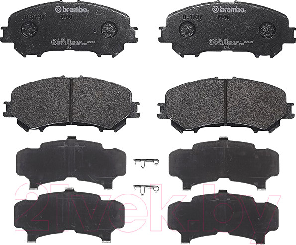 Изображение товара Тормозные колодки Brembo P56100