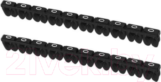 Изображение товара Маркер кабельный TDM SQ0534-0031 (100шт, черный)