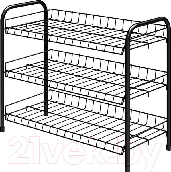 Изображение товара Полка для обуви Ника ЭТ5/Ч (черный)