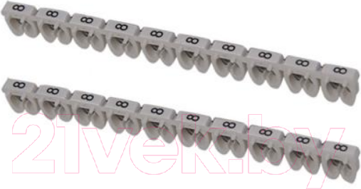 Изображение товара Маркер кабельный TDM SQ0534-0009 (150шт, серый)