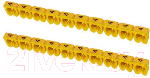 Изображение товара Маркер кабельный TDM SQ0534-0005 (150шт, желтый)