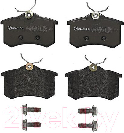 Изображение товара Тормозные колодки Brembo P85017