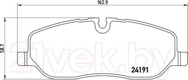Изображение товара Тормозные колодки Brembo P44014