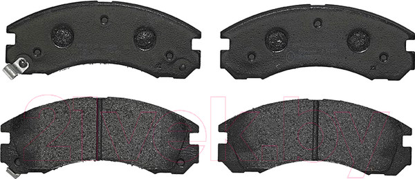 Изображение товара Тормозные колодки Brembo P54017