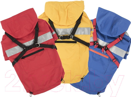 Изображение товара Дождевик для животных Puppia Wilderness / PLRA-JM9320-YE-S (S, желтый)