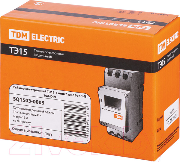 Изображение товара Таймер электронный TDM SQ1503-0005