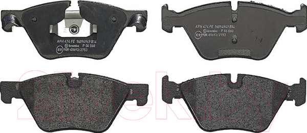 Изображение товара Тормозные колодки Brembo P06060