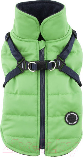 Изображение товара Жилетка для животных Puppia Mountaineer II / PAPD-VT1366-GR-S (S, зеленый)