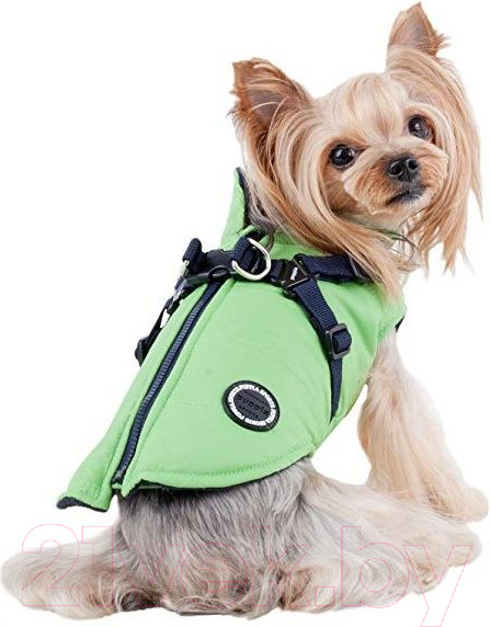 Изображение товара Жилетка для животных Puppia Mountaineer II / PAPD-VT1366-GR-S (S, зеленый)
