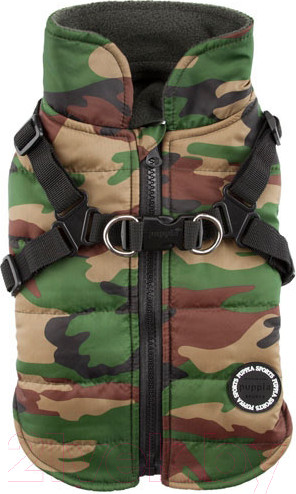 Изображение товара Жилетка для животных Puppia Mountaineer II / PAPD-VT1366-CA-S (S, камуфляж)