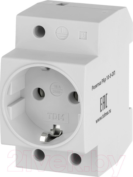 Изображение товара Розетка на DIN-рейку TDM SQ0209-0001