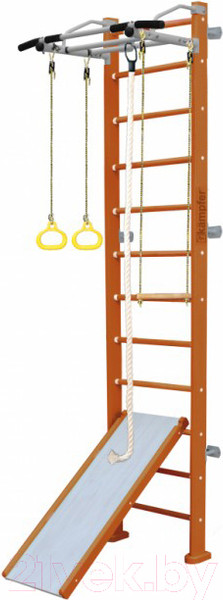 Изображение товара Детский спортивный комплекс Kampfer Ride Wall (стандарт, классический/белый антик)