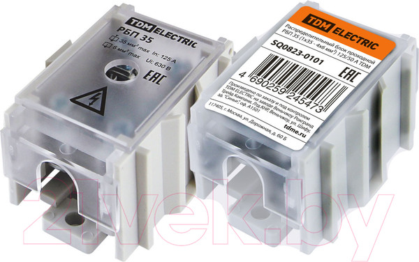 Изображение товара Распределительный блок на DIN-рейку TDM SQ0823-0101