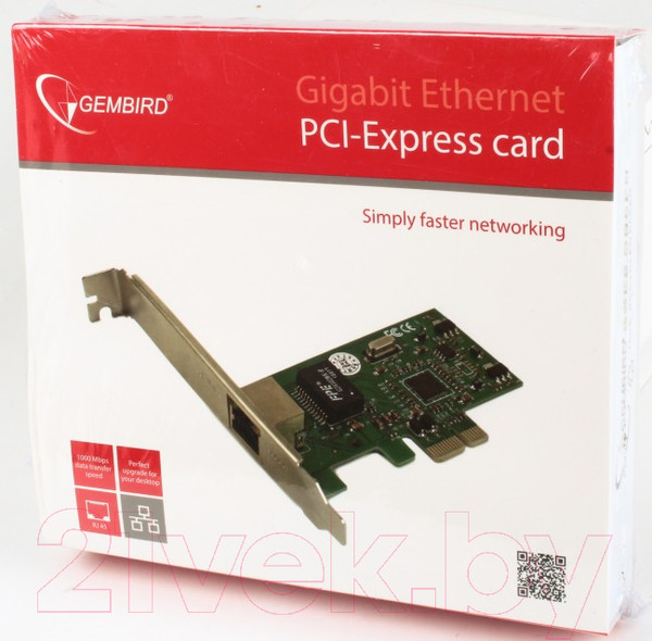 Изображение товара Сетевой адаптер Gembird NIC-GX1